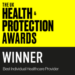 UK Health and Protection Awards 2021, Winner, Best Individual Healthcare Provider